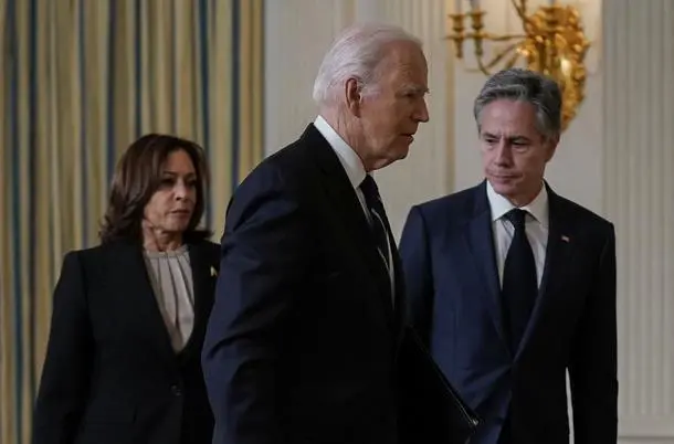 换掉拜登呼声此起彼伏，布林肯不得不说话