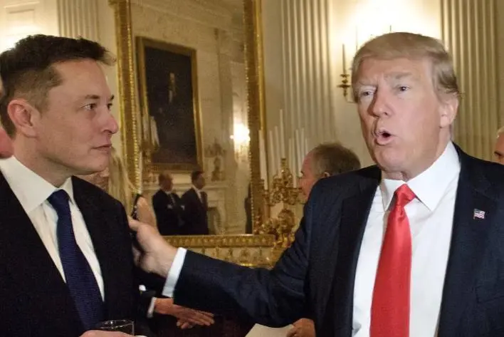 马斯克密会特朗普